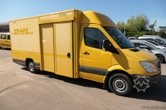 Box van mercedes-benz SPRINTER 310 CDI MAXI EURO-5 KOFFER REGALE KAMERA DURCHGANG COC
