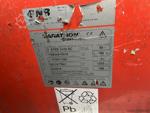 Elektro 4 Rad-Stapler Linde E20-01