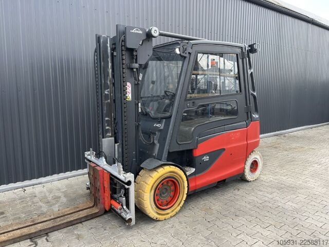 Elektro 4 Rad-Stapler Linde E40HL-01/600