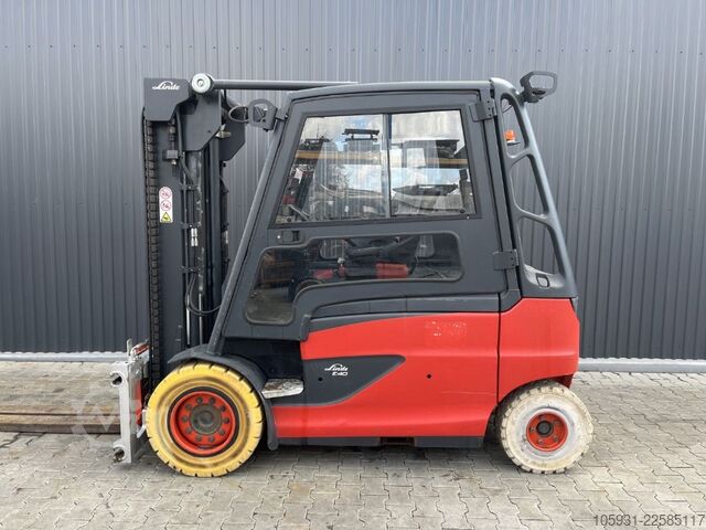 Elektro 4 Rad-Stapler Linde E40HL-01/600