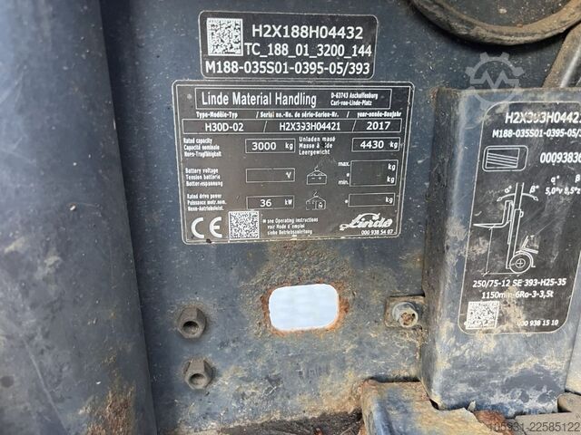 Dieselstapler Linde H35D-02