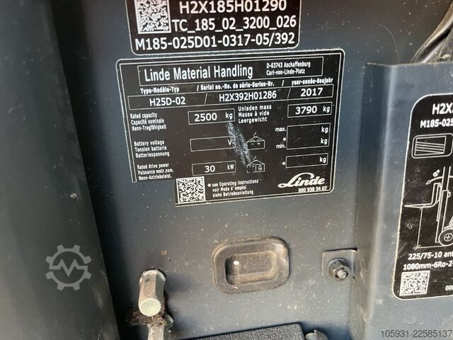 Dieselstapler Linde H25D-02