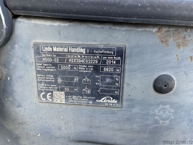 Dieselstapler Linde H50D-02