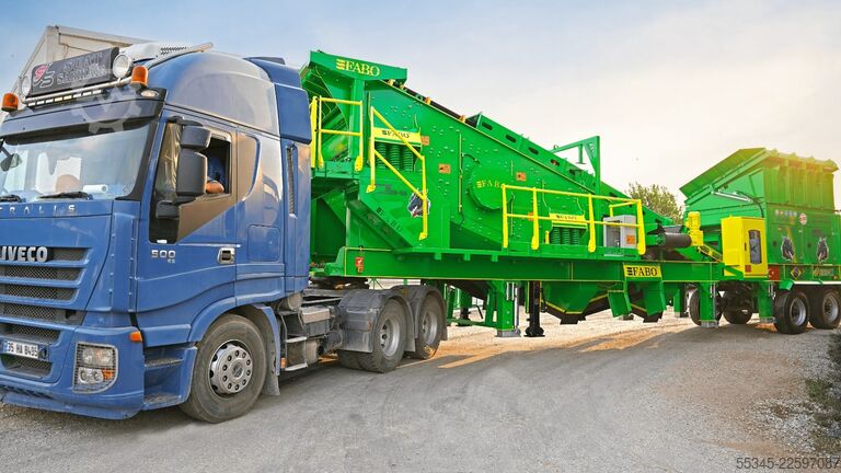 Mobile Screen FABO Mobile Screen ME-2050 Mobile Screening Machine