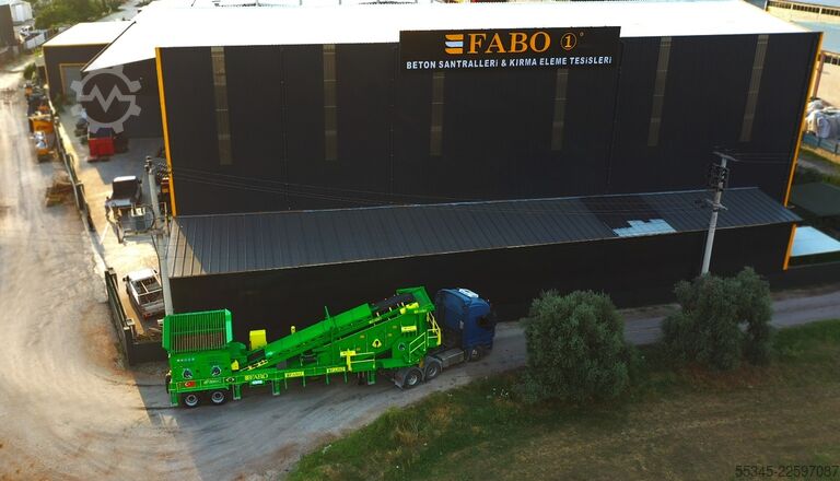 Mobile Screen FABO Mobile Screen ME-2050 Mobile Screening Machine