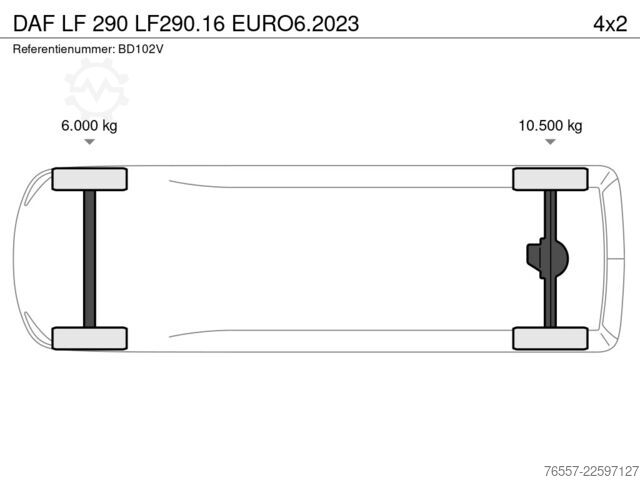 Plane DAF LF 290 L2EN3