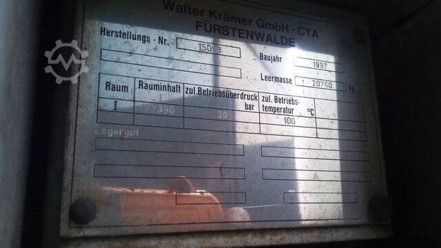 Druckluftbehälter Drucklufttank Krämer GmbH 77390 m³
