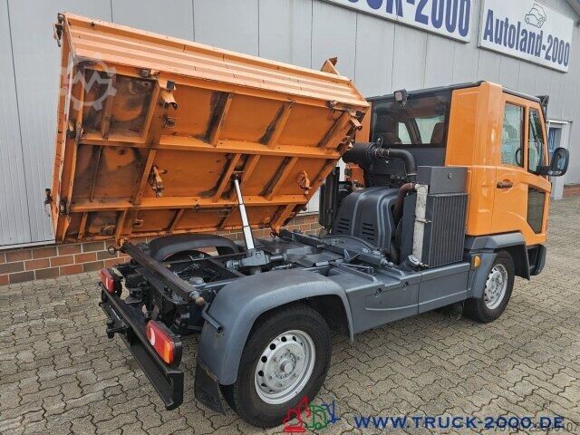 Kastenwagen hoch Multicar M 31 C 4x4 3S. Kipper + Kommunalplatte + 2x AHK