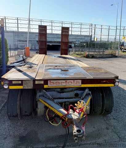 Open semi-trailer BERTOJA RIMORCHIO