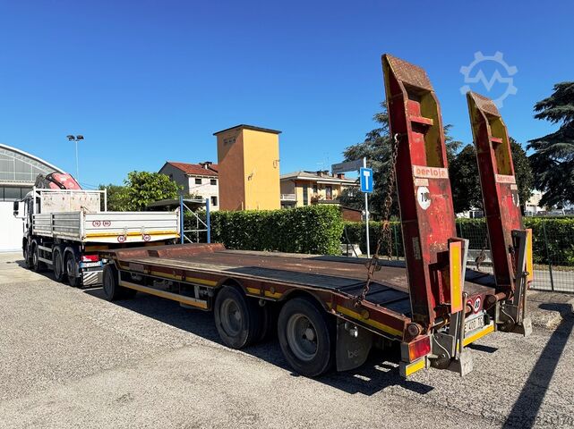 Open semi-trailer BERTOJA RIMORCHIO