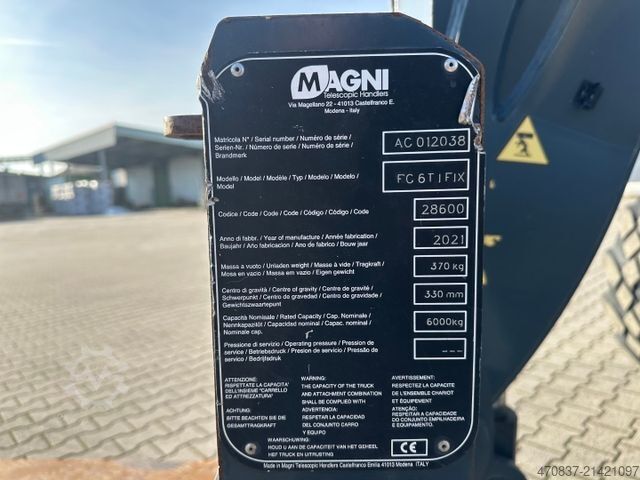 Telehandler MAGNI Magni TH 6.10 / 4x4x4 / Funk / 6.000 kg