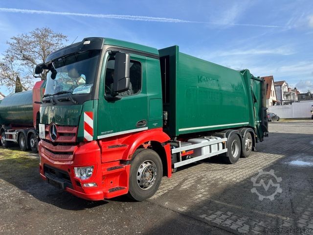 Garbage truck MERCEDES-BENZ Actros 2533 / Faun Variopress 524 / 5 xAuf Lager