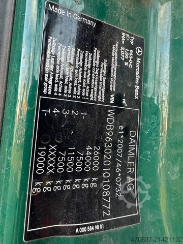 Garbage truck MERCEDES-BENZ Actros 2533 / Faun Variopress 524 / 5 xAuf Lager