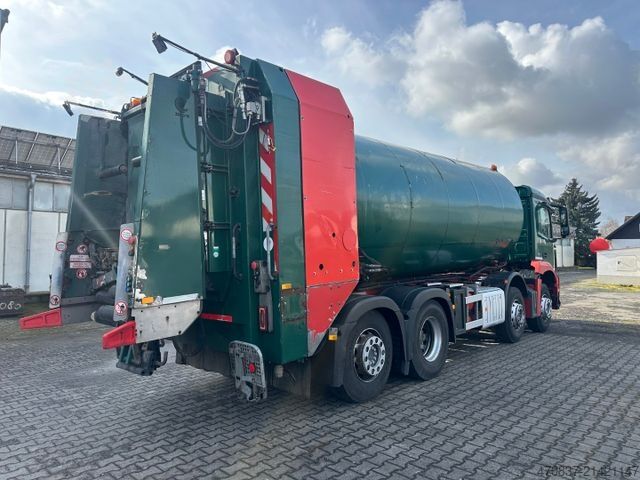 Garbage truck MERCEDES-BENZ Arocs 3240 / 8x2x6 / Faun Rotopresss