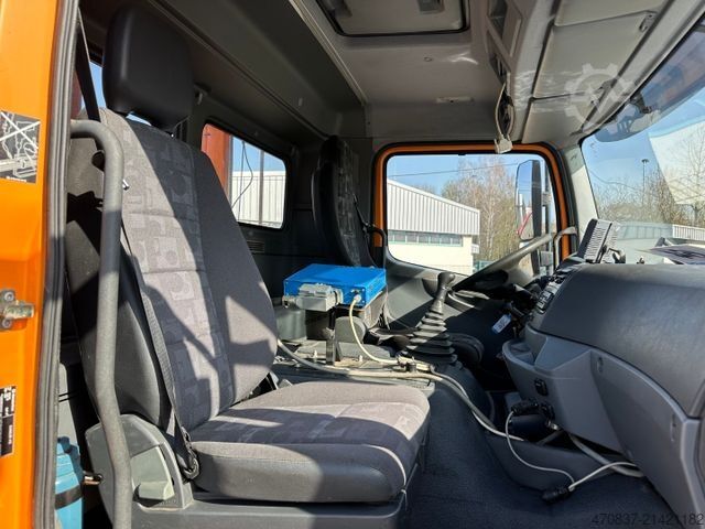 Skip truck MERCEDES-BENZ Axor 1829 AK 4x4 / Winterplatte