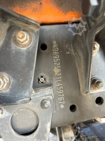 Skip truck MERCEDES-BENZ Axor 1829 AK 4x4 / Winterplatte