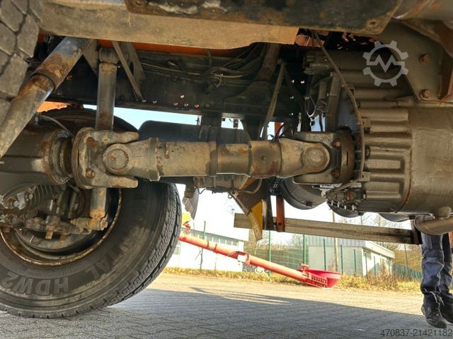 Skip truck MERCEDES-BENZ Axor 1829 AK 4x4 / Winterplatte