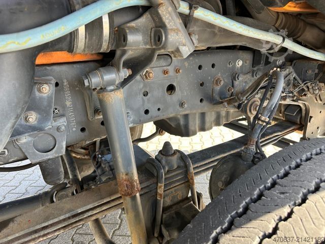 Skip truck MERCEDES-BENZ Axor 1829 AK 4x4 / Winterplatte