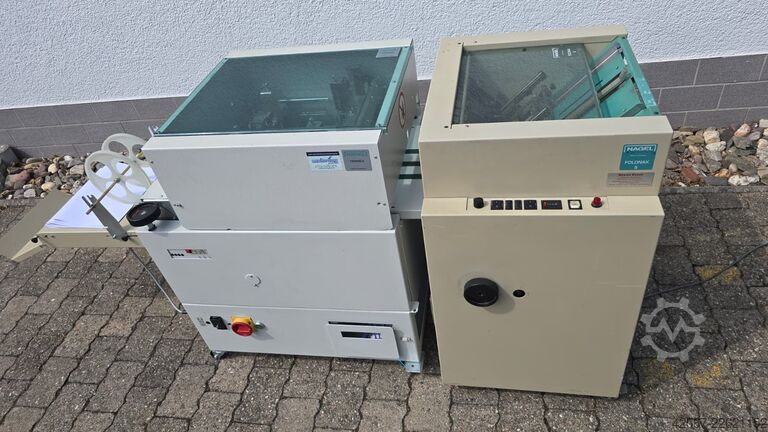 Broschürenfertigungssystem Nagel Foldnak 8 mit Trimmer