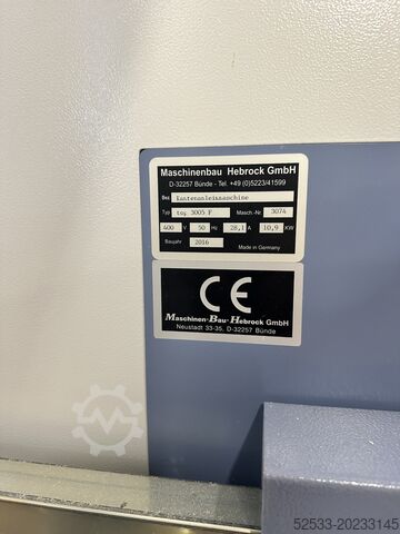Capping machine HEBROCK TOP 3005 F