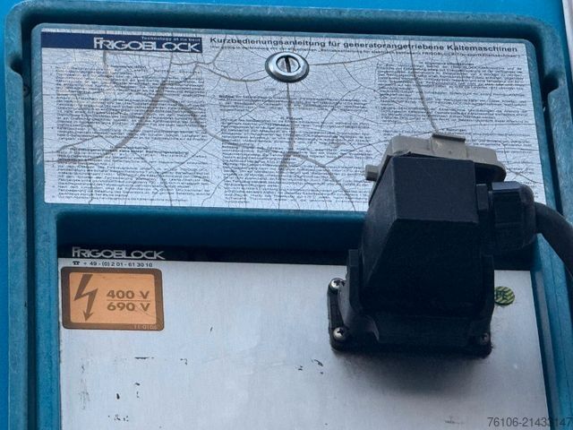 Refrigerated truck DAF LF 16.260 Tiefkühlkoffer mit Ladebordwand