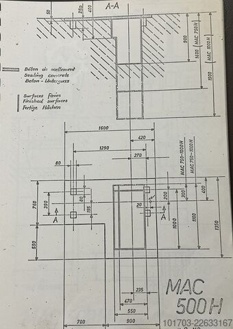 Nutenstoßmaschine MAILLEFER MAC-350 M