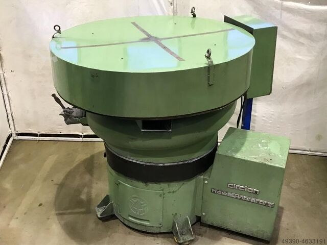 Circular trough vibratory finishing machine WALTHER TROWAL CLS-230