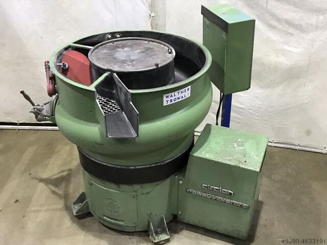 Circular trough vibratory finishing machine WALTHER TROWAL CLS-230