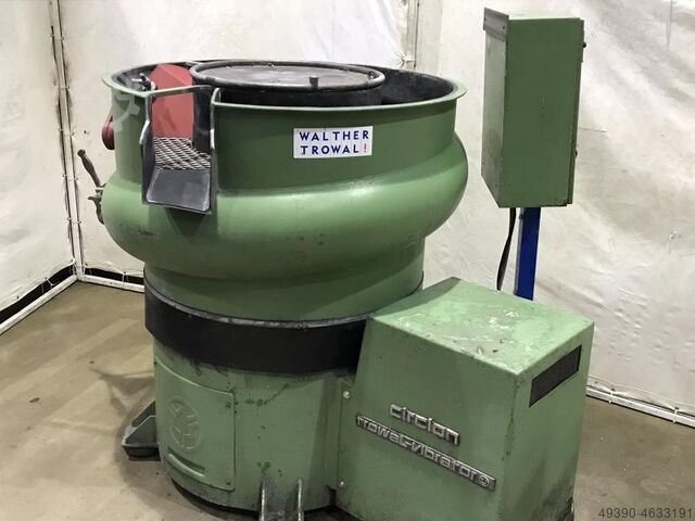 Circular trough vibratory finishing machine WALTHER TROWAL CLS-230