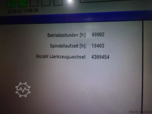 Horizontal machining center SW Schwäbische Werkzeugmaschinen BAW06-22