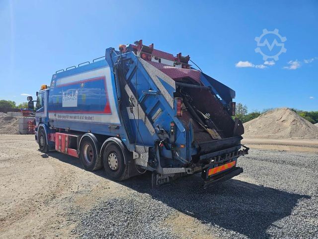 Müllwagen SCANIA P 400, Retarder, Winde, NTM 20 cbm , Klima