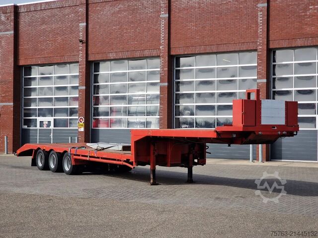 Tieflader Van Hool SZ-302 Low loader - 3 axle - Ramps - Extendable...