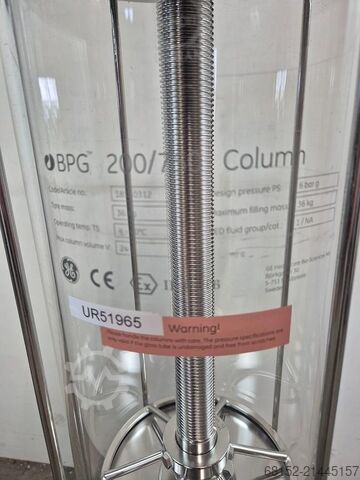GE Healthcare BPG 200/270 Axichrom Säule GE Healthcare BPG 200/270