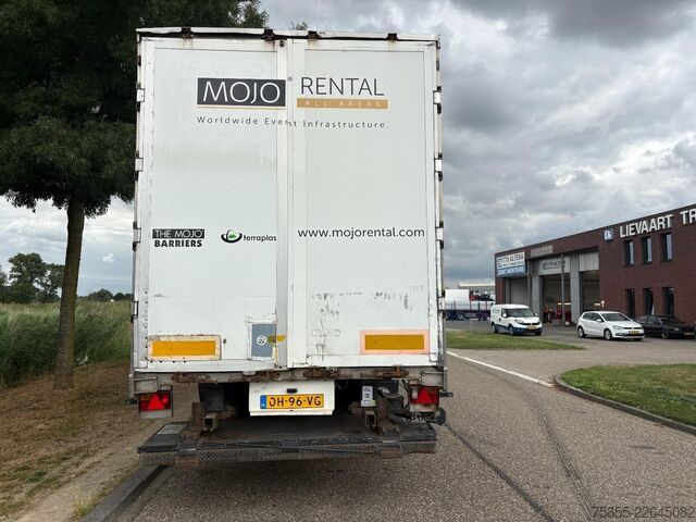 Koffer Groenewegen DRO-14-27 Closed Box / BPW Axles / NL Trailer