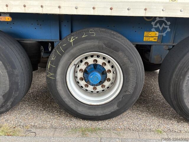 Koffer Groenewegen DRO-14-27 Closed Box / BPW Axles / NL Trailer