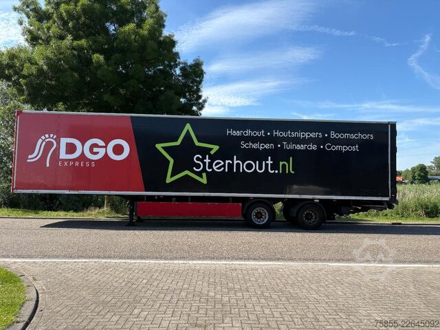 Koffer Groenewegen DRO-14-20 B 2-Axle Closed Box / BPW Axles / Ste...