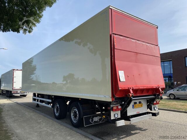 Box body Samro 2-Axle Isobox 12.60 x2.50 x2.50 / 2x Steering A...