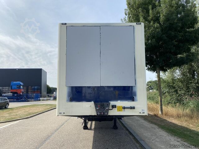 Box body Samro 2-Axle Isobox 12.60 x2.50 x2.50 / 2x Steering A...