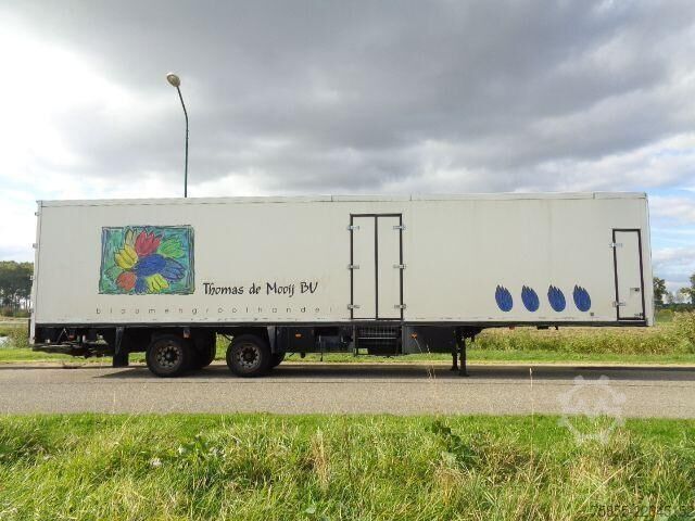 Box body Floor 2- Flower Sales Trailer 2-Axle Flower Sales Tra...