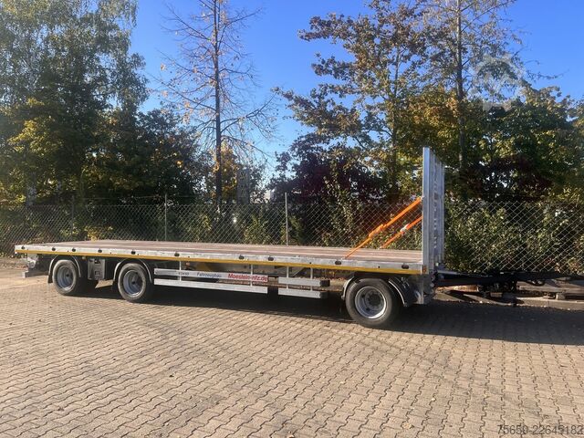 Open trailer Möslein T 3 Plato 10 m  3 Achs Jumbo- Plato- Anhänger 10 m, Mega