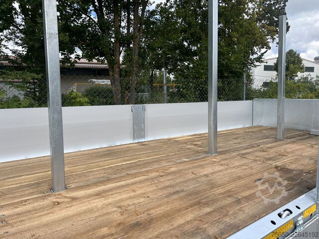 Open trailer Möslein THT 11- G 7,2  Tandem- Pritschenanhänger- Tieflader