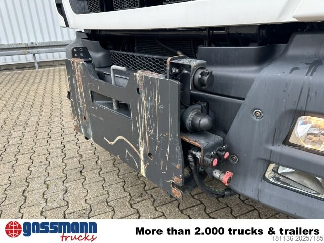 Roll-off tipper truck MAN TGM 18.290 4x2 BL, Winterdienstausstattung