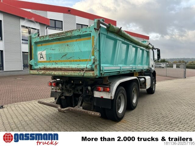 Kipper LKW Mercedes-Benz Arocs 2643 K 6x4, Rollplane, Meiller