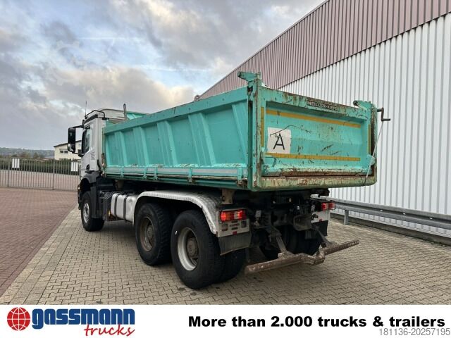 Kipper LKW Mercedes-Benz Arocs 2643 K 6x4, Rollplane, Meiller