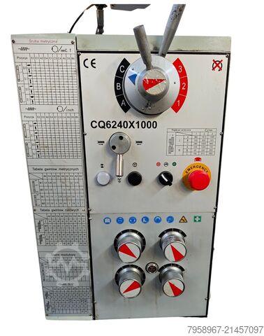 Universal Lathe TORNADO 400 × 1000 Metal Technics Polska TOKARKA UNIWERSALNA TORNADO 400×1000