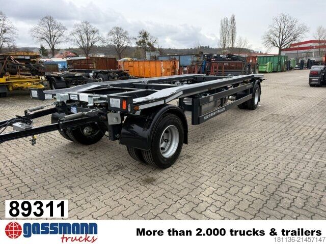 Roll off trailer Meiller MG18-ZL 5.4 Abrollanhänger