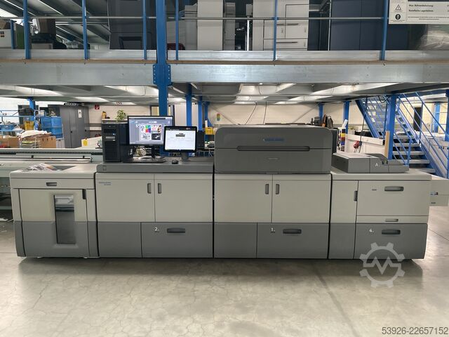 Digital print machine Ricoh Pro C9210 incl. Paperdeck and Finisher