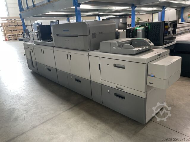 Digital print machine Ricoh Pro C9210 incl. Paperdeck and Finisher