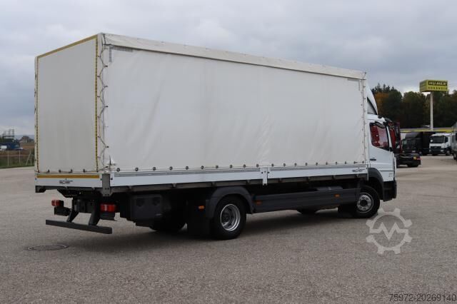 Flatbed truck with tarp Mercedes-Benz Atego 1224 L