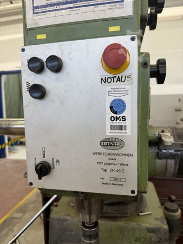Schnellradialbohrmaschine DONAU DR 40 Z